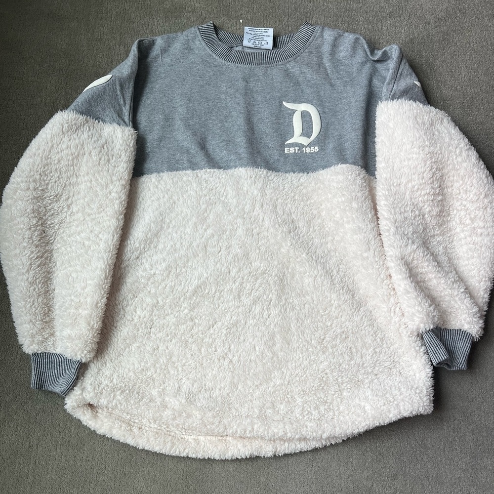 Disney Disneyland Resort Fuzzy Crewneck - XS